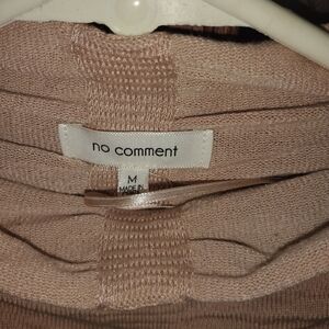 No Comment Knit Sweater -beige